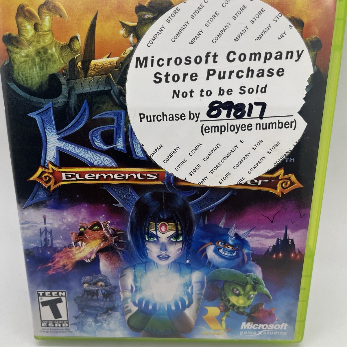 Kameo: Elements of Power (Xbox 360, 2005) Complete w/ Manual CIB