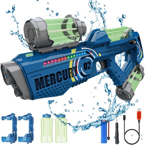 Hochdruck Wasserpistole Elektrische Kinder Automatische Wasser Pistole Spielzeug - Bild 14 von 17