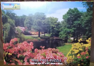 Puzzle Chad Valley 1000 Teile Country Park 19''x27''/48 cm x 69 cm versiegelt