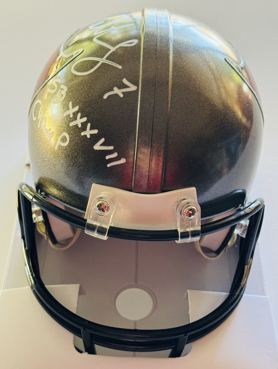 Martin Gramatica Signed Buccaneers Super Bowl XXXVII Champ Mini
