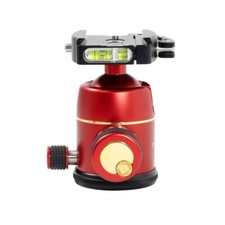 Photo Clam ball head PRO GOLD II EASY Q.R RED