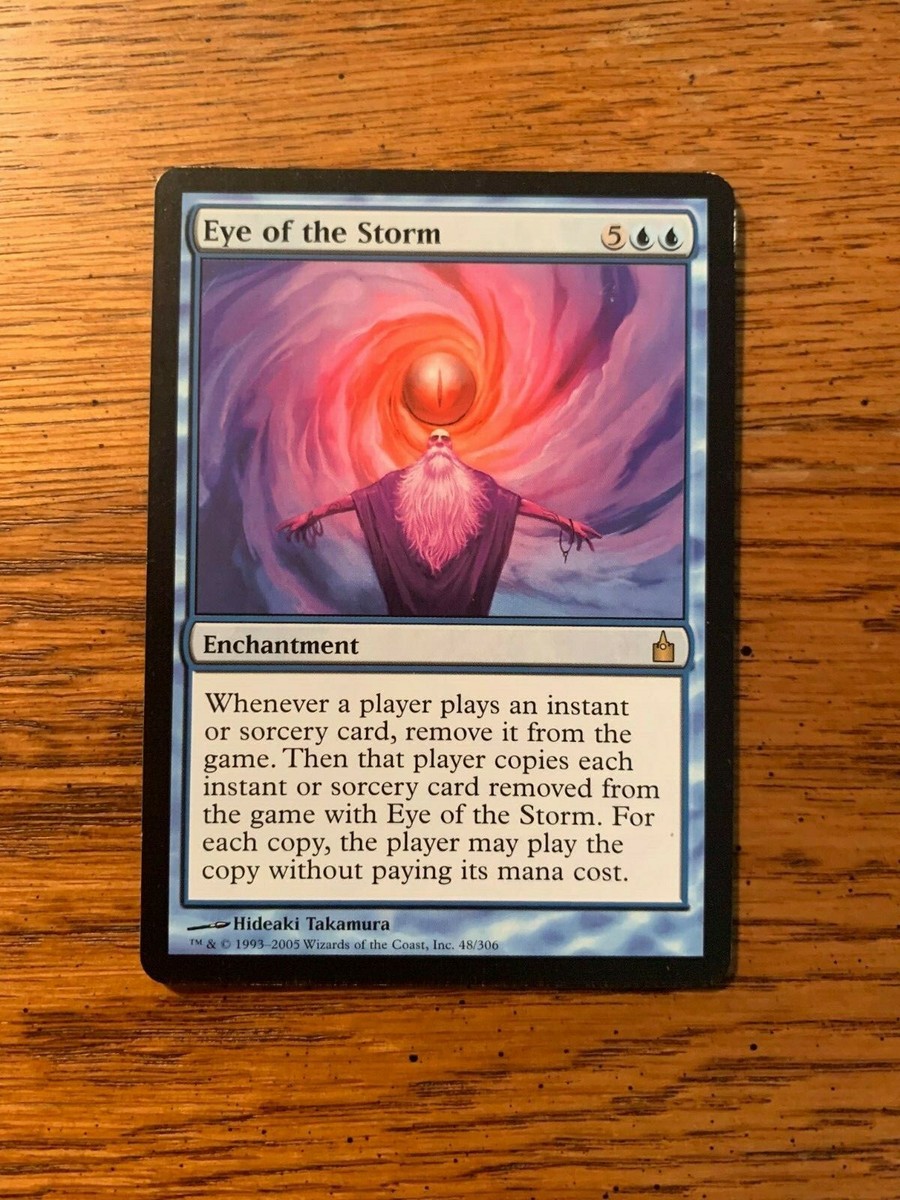 Eye of the Storm x1 Ravnica MTG Lightly Played Eye of the Storm x1 Ravnica MTG Lightly Played