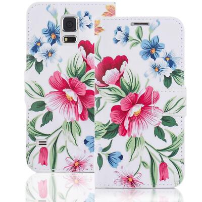 Handy Hülle für Samsung Galaxy S3 Schutz Hülle Motiv Klapp Tasche Case QJC-147