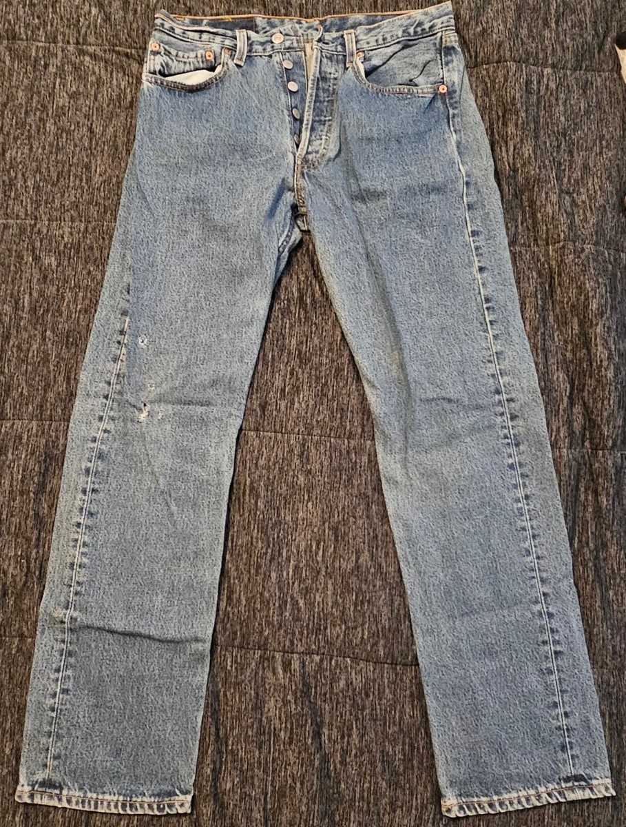 80s vintage Levi’s 501 赤耳　denim pants 80s levis 501 red - Gem