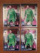 4 Marc-Andre Ter Stegen 2021-22 Topps Match Attax UCL Super Saver #209 Barca