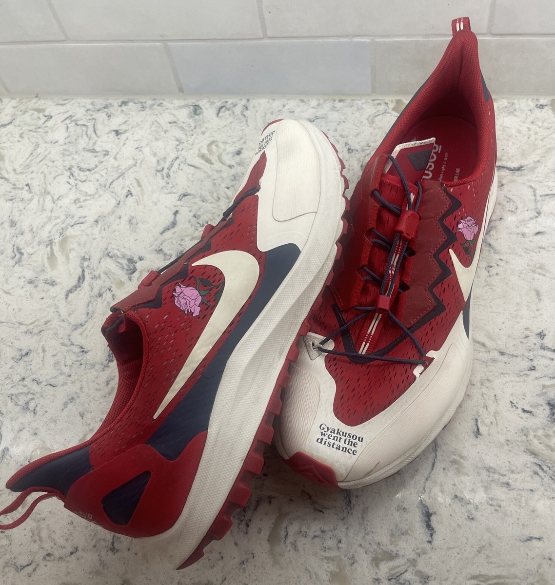NIKE UNDERCOVER GYAKUSOU Went The Distance PEGASUS 36 RED White