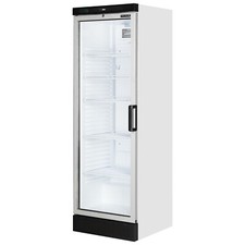 TEFCOLD FS1380 LEFT HAND GLASS DOOR SHOP DRINK DISPLAY COOLER FRIDGE & DELIVERY