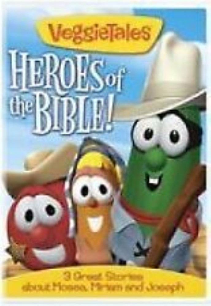 VeggieTales: Heroes Of The Bible DVD FREE SHIPPING
