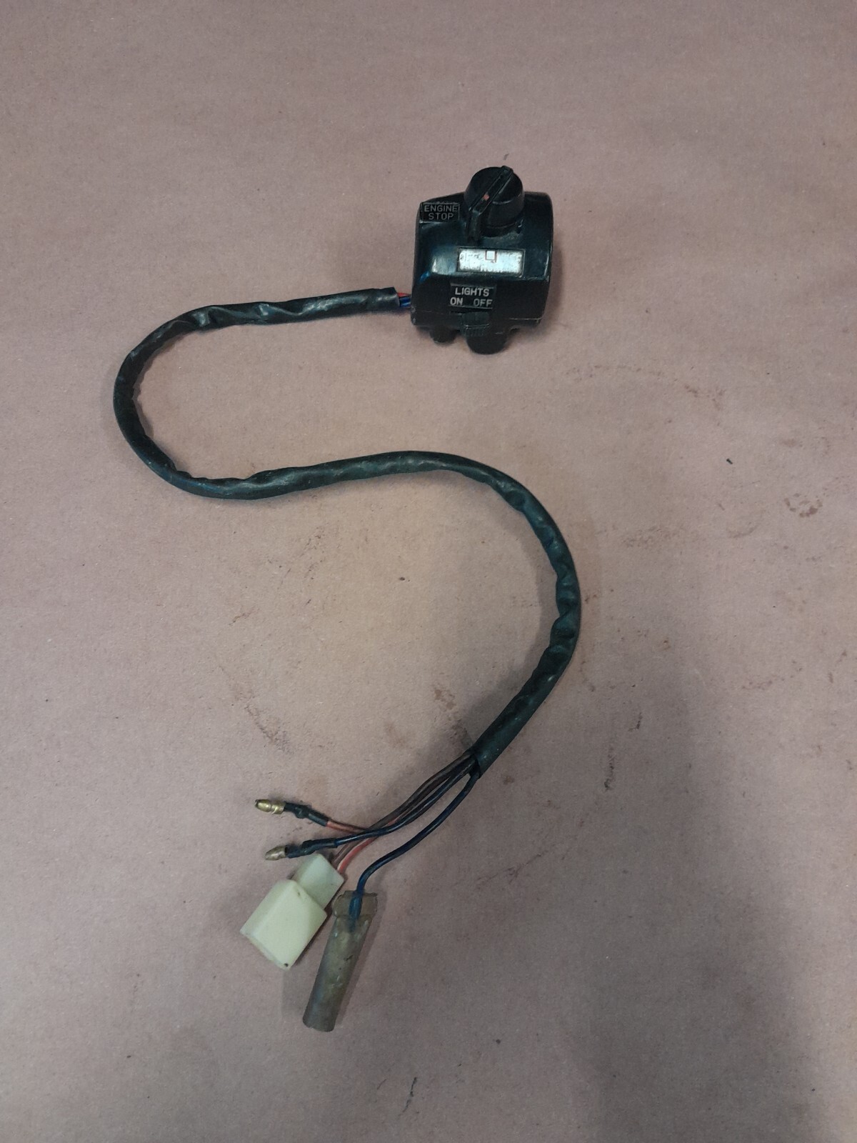 Throttle Switch Assembly For Yamaha XS400 & XS650 - Part #2L0-83975-01-98 / 34-68872, Right Front Placement