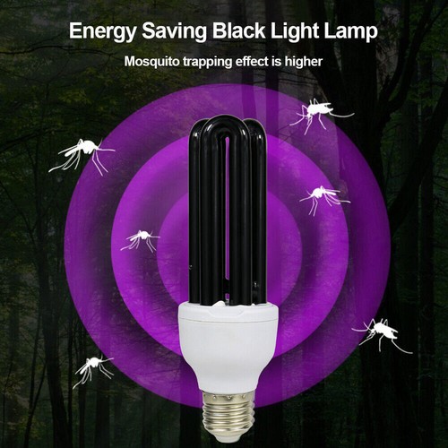 40W 110V Blacklight Low Energy 365nm UV Light Bulb Screw Ultraviolet Lamp US - Picture 7 of 12