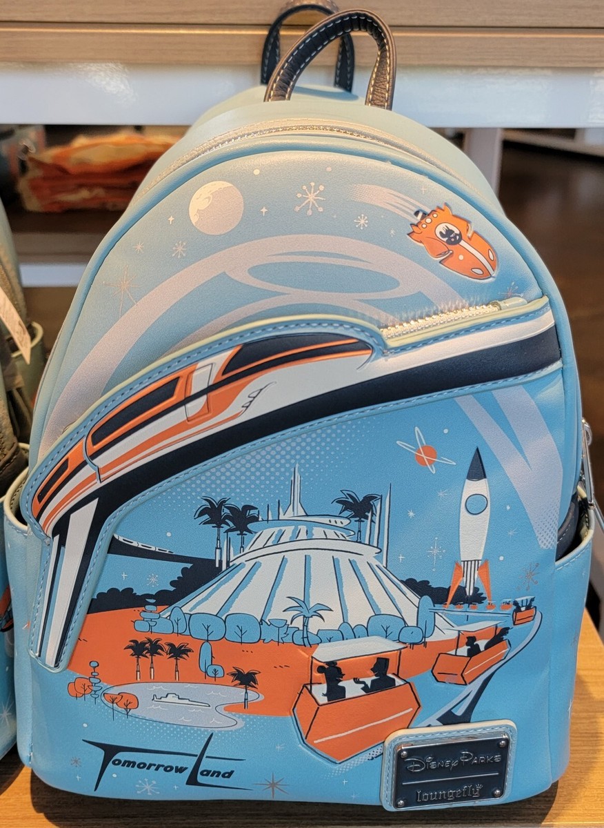 ☆Loungefly☆パーク限定 トゥモローランド バックパック Disney Parks Tomorrowland Loungefly Mini Backpack New 2024