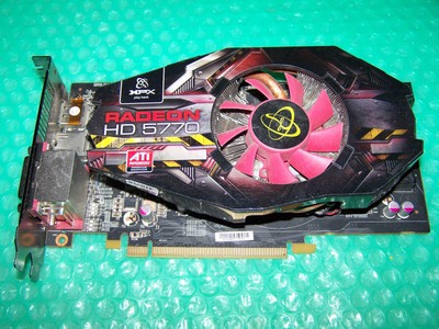 Xfx Ati Radeon Hd5770 1gb Gddr5 Pcie Dual Dvi Hdmi Graphics Card Ebay