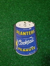 Planters Cocktail Peanuts Can Blue Paper Pad Cover Only