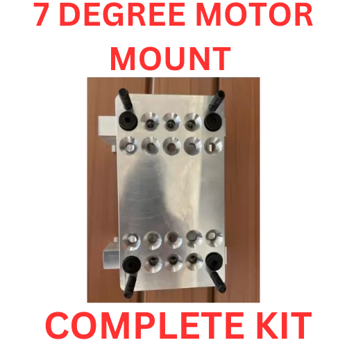 7 Degree Motor Mount (Complete Kit) - GO KART MADE USA - Picture 1 of 6
