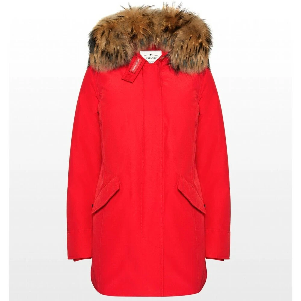 Parka woolrich rosso clearance donna