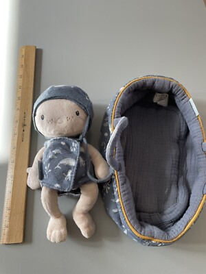 Little Dutch Baby Doll Jim 4529 Carry Basket Soft Toy Plush Rag