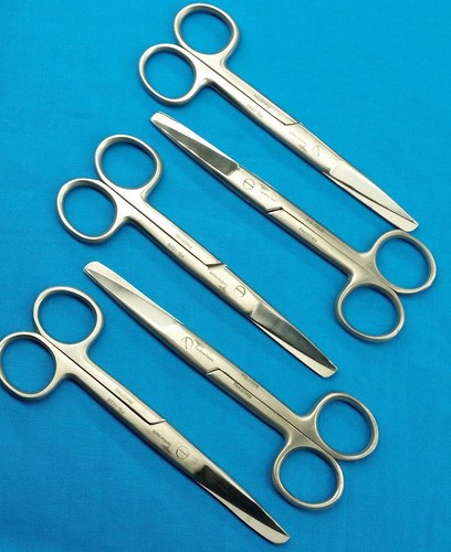 5 O.R GRADE Surgical dressing Scissors Operating instruments sharp/blunt 5.5" - Picture 4 of 4