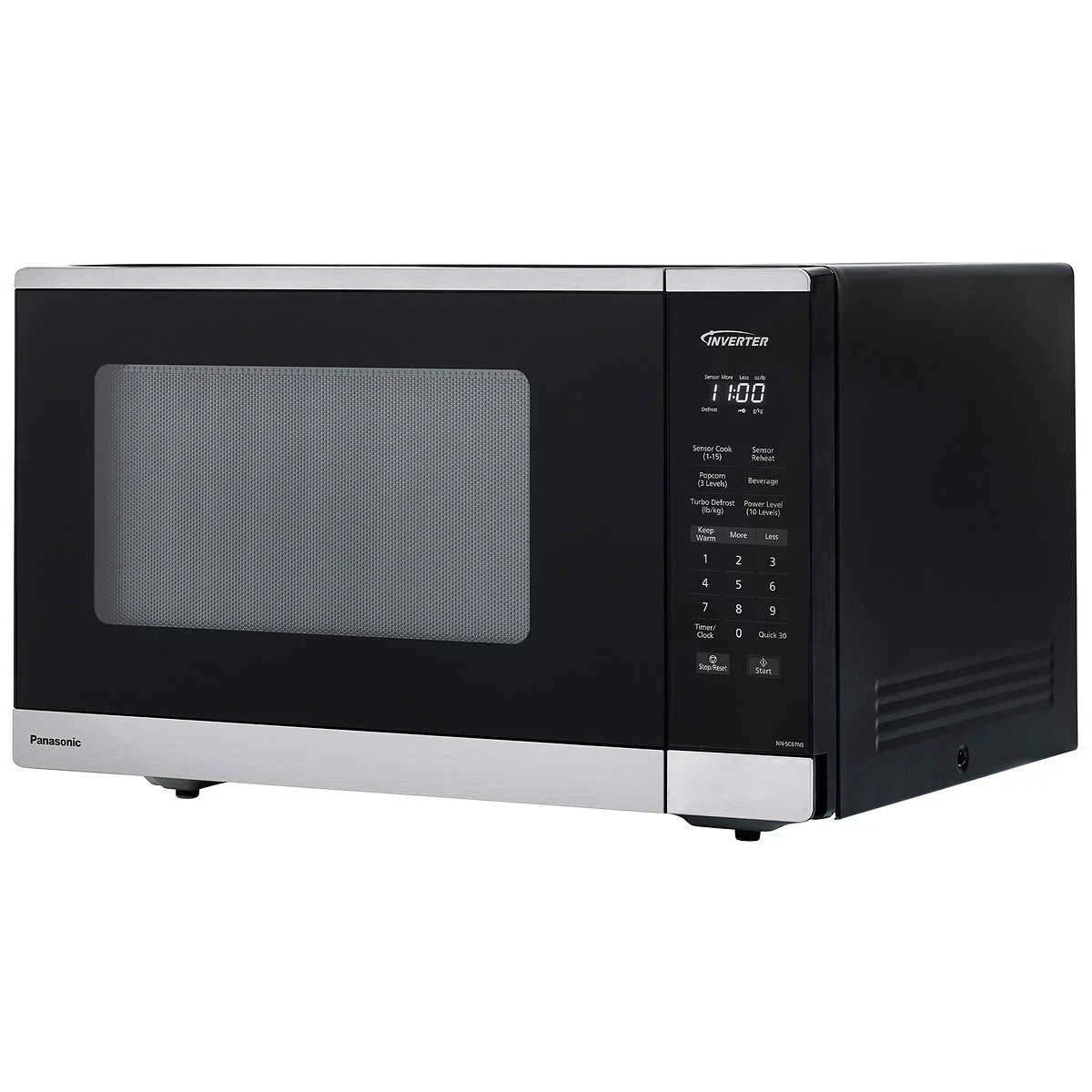 Panasonic 1.3 cu ft COUNTERTOP MICROWAVE OVEN 1200W Inverter Technology Sensor