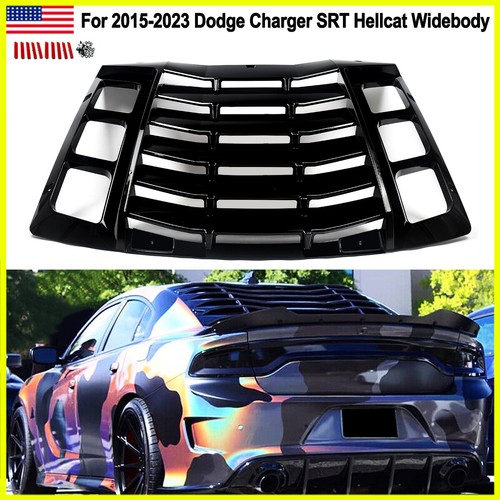 Rear Window Louver For Dodge Charger 20152023 SXT/GT/RT/RT Scat Pack