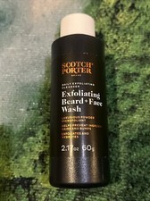 Scotch Porter Exfoliating Beard  Face Wash 2.17oz New