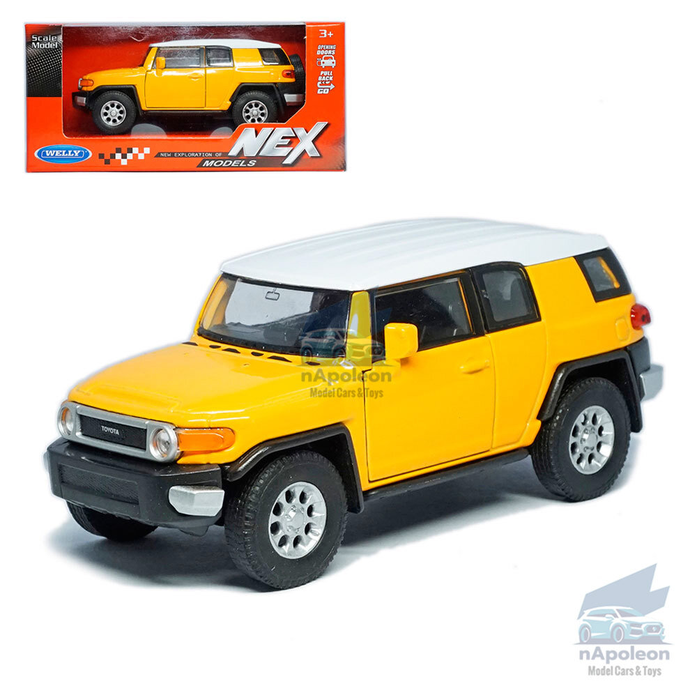 1:39 Toyota FJ Cruiser Model Car Diecast Toy Vehicle Collection