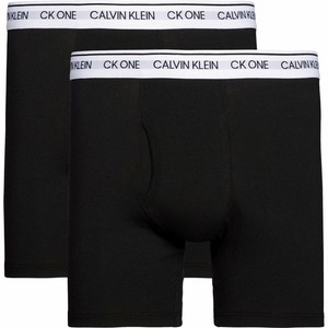 Male Calvin Klein CK One Cotton Boxer Trunk 2 Pack - Black | eBay