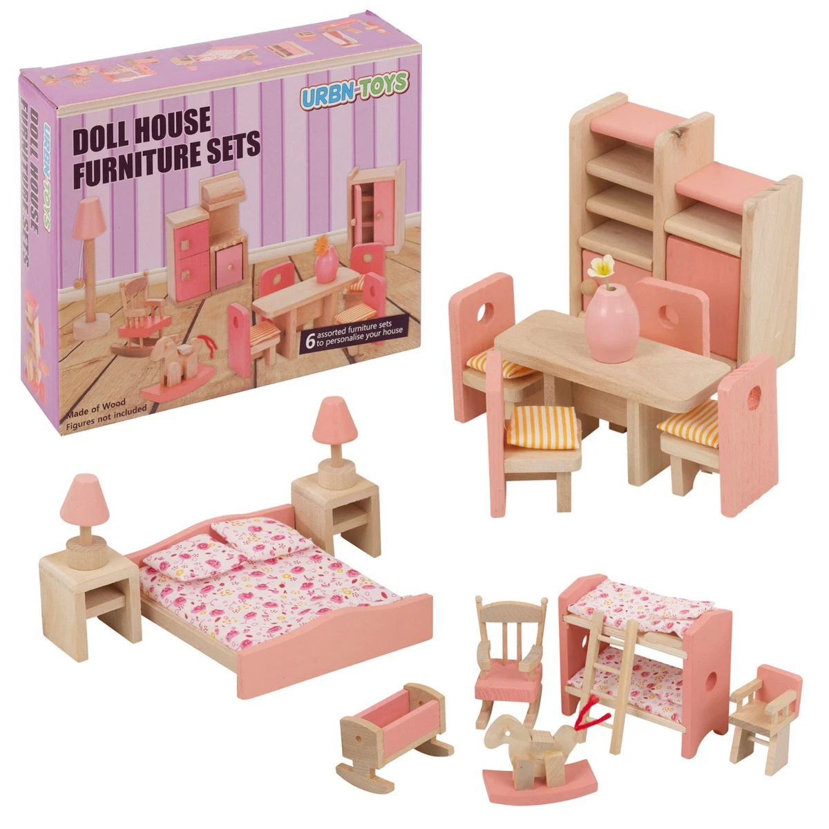 Doll sales room set