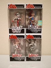 Funko Rock Candy DC Harley Quinn Classic, New 52 Suicide Squad, Pink, B&W Lot
