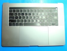 MacBook Pro 15" A1707 2017 MPTT2LL Top Case Palmrest NO Battery Gray 661-07954
