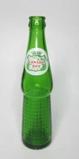 VTG 193 Pop ACL Soda Bottle 8 oz Canada Dry Batesville, IN B3-16