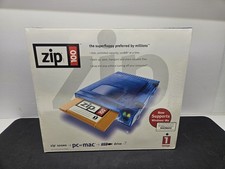 NOS New Iomega Zip 100 Portable USB Drive Factory Sealed PC/Mac Superfloppy
