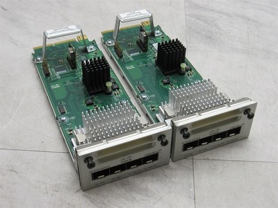 2 LOT - Cisco C3850-NM-2-10G Catalyst 3850 2 x 10GE Network Module 