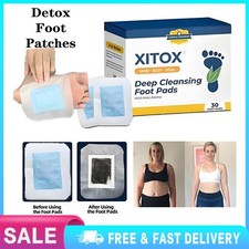 1/2/3 Foot Detox Patches Pads Toxins Deep Cleansing Herbal Organic Pad