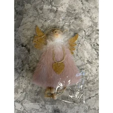 Plush Angel Ornament Hanging Figurine - NEW