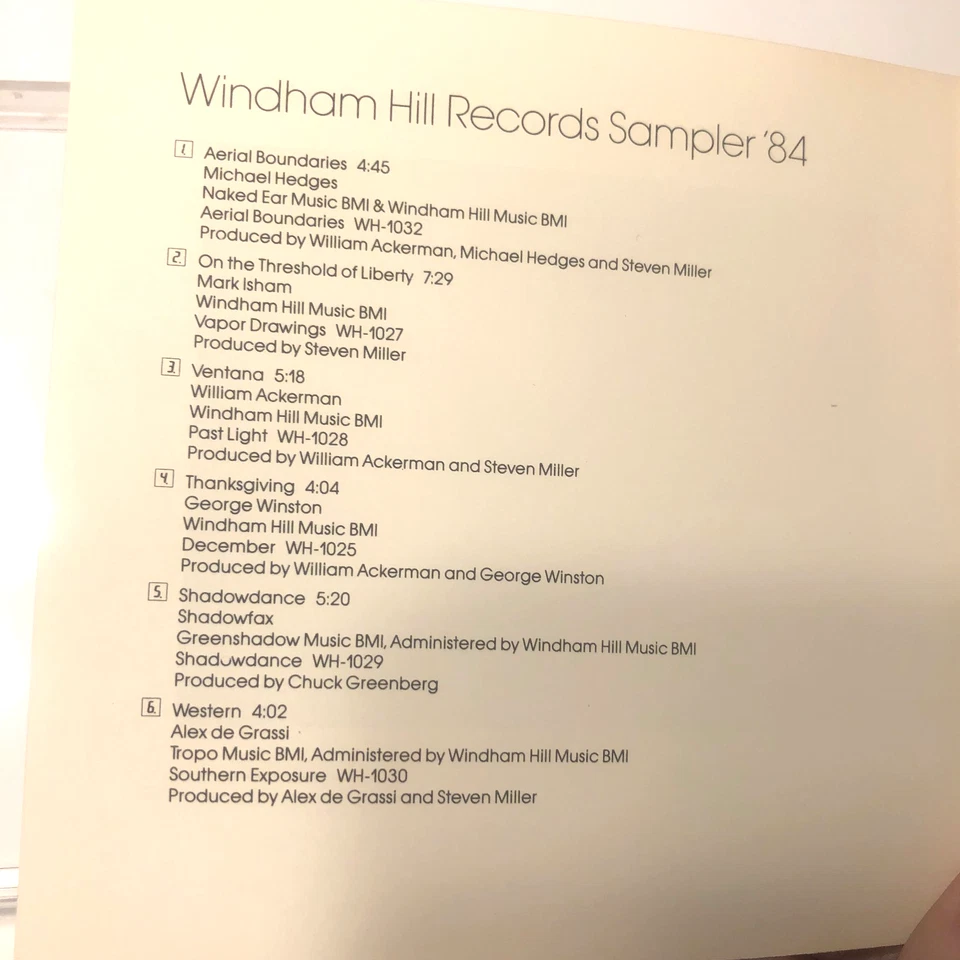 8Cd Lot Windham Hill new Age Compilations Michael Hedges Mark Isham Shadowfax et - Image 3 of 4