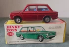 ORIGINAL VINTAGE BOXED DIECAST DINKY TOYS 138 RED HILLMAN IMP SALOON CAR 1960s
