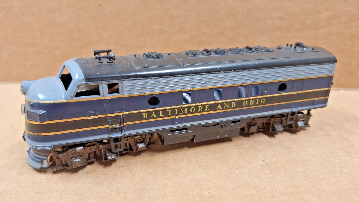 Athearn HO Baltimore Ohio B&o F7a 3219 Super Gear F7b Dummy Diesel