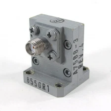 GHZ Microwave A7588-3 REV 4 WR42 to SMA Female Waveguide Adapter 18-26.5 GHz