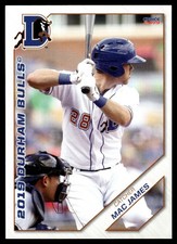 2019 Mac James Choice Minor League Rookie Durham Bulls Baseball