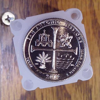 2019 W San Antonio Mission Texas National Park Quarter West Point