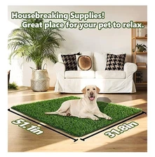 Dog Grass Pad 51.1"x31.8I" Fake Grass for Dogs Artificial NEW + FAST SHIPPING