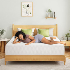 Memory foam mattress in a box with cooling gel, pressure relief and support now 