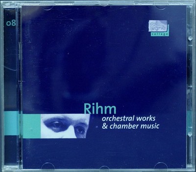 Wolfgang Rihm  Orchestral Works & Chamber Music In-Schrift Klavierstück Nr. 7