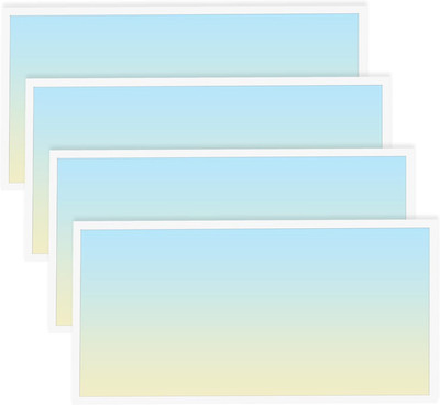 Dimmable LED Flat Panel Light 2x4 for Office & Warehouse, 4-Pack, ETL Listed