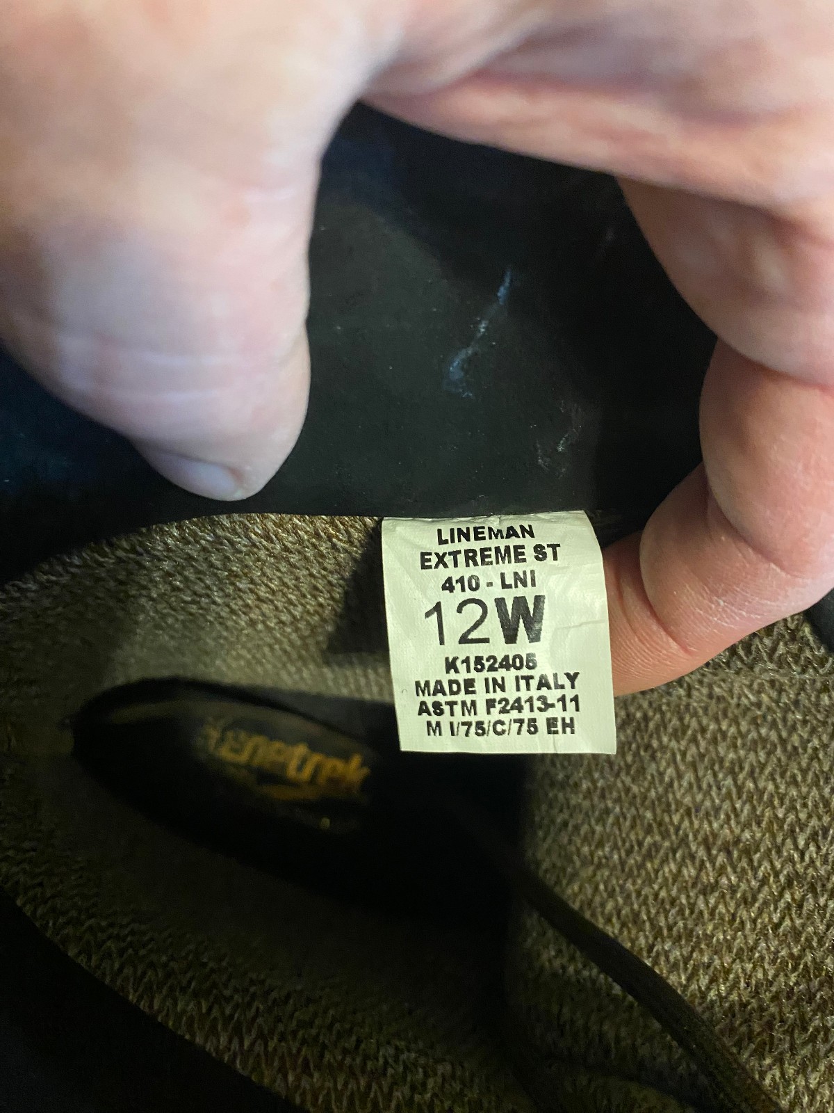 Kenetrek Lineman Extreme ST Work Boot KE-410-LNI Size 12W Wide Gently Used