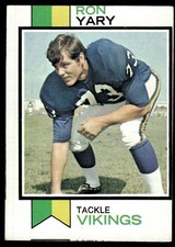 1973 Topps Ron Yary Minnesota Vikings #510 MC