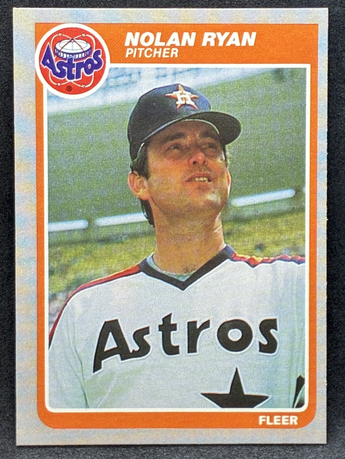1985 Fleer #359 Nolan Ryan Houston Astros HOF
