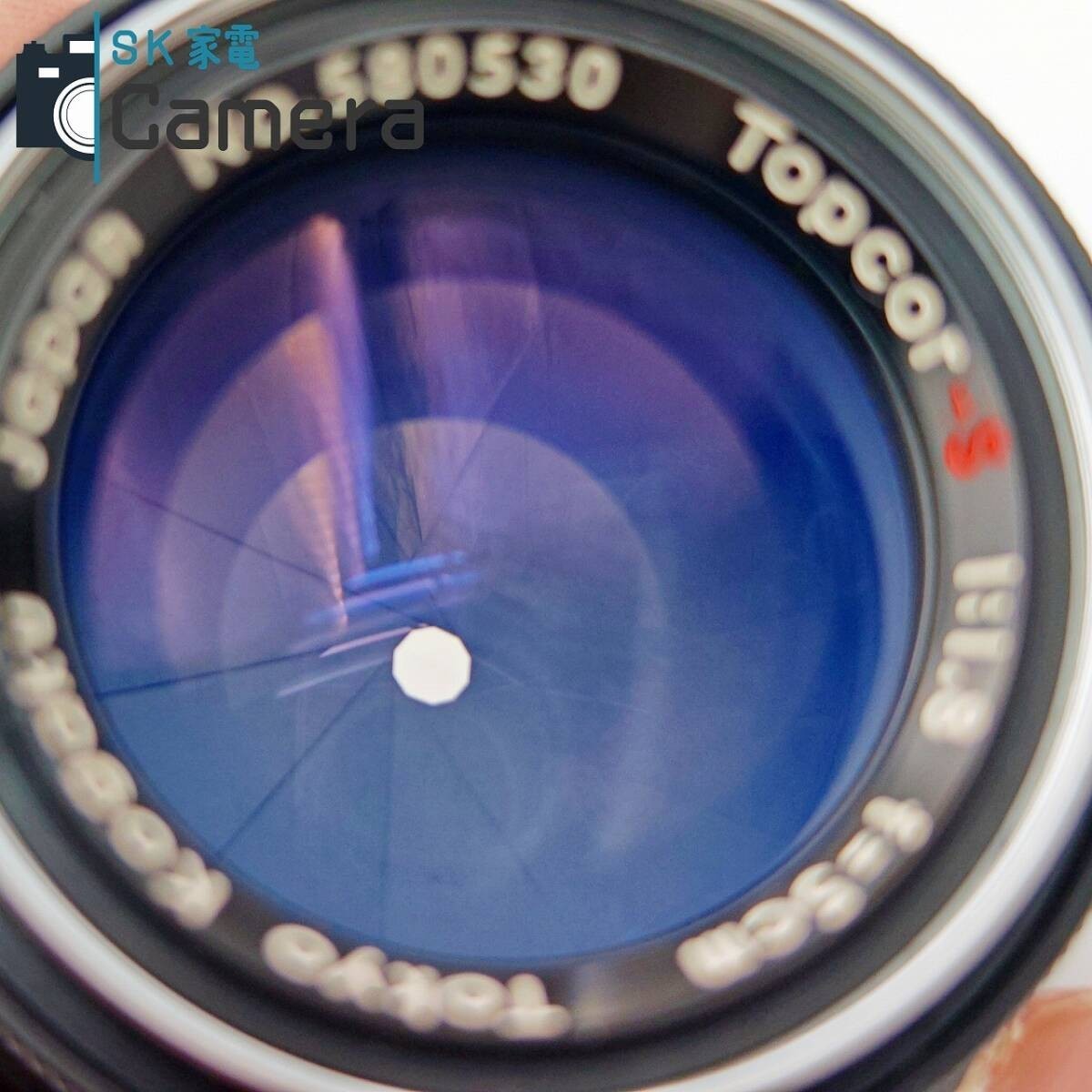 TOKYO KOGAKU Topcor S 5cm F1.8 L39 Topcon Topcor Used from Japan