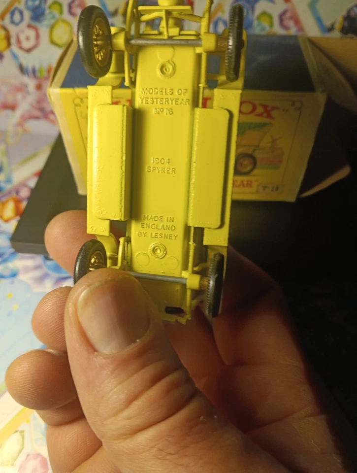 MATCHBOX LESNEY MODELS DE AYER #Y-16a 1904 SPYKER en caja Foto 3 de 4