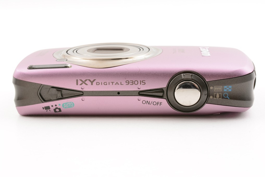 Mnt] Canon IXY Digital 930 IS Pink Digital Camera +Charger From